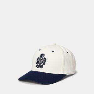Two-Tone Crest Twill Ball Cap